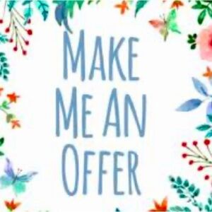 Hi everyone! If you see something you like, feel free to make an offer!